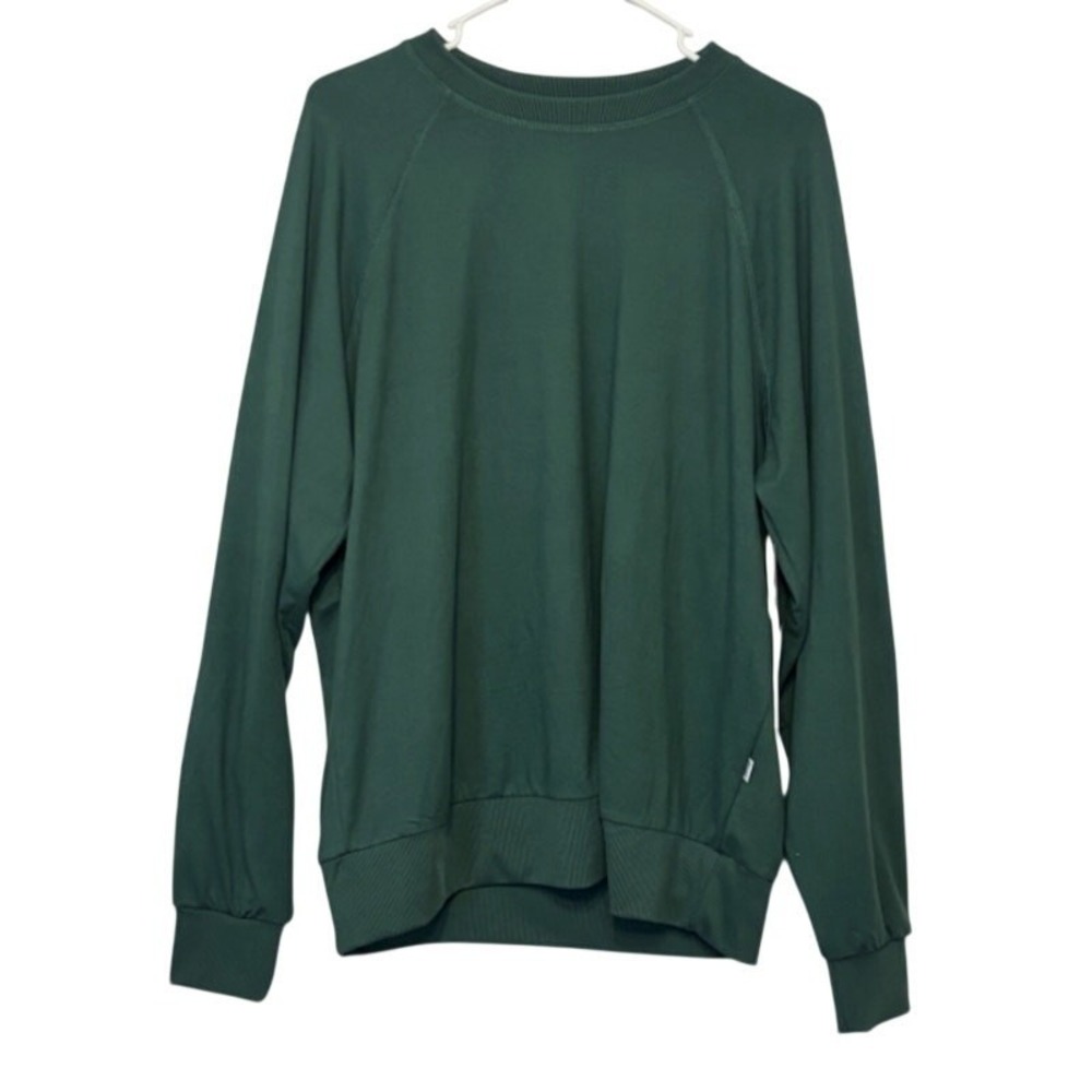 Feat Unisex Roam Crew Neck  Hunter Green NWT